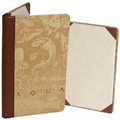 Leatherette Double Panel Pocket Menu Cover (8 1/2"x5 1/2")